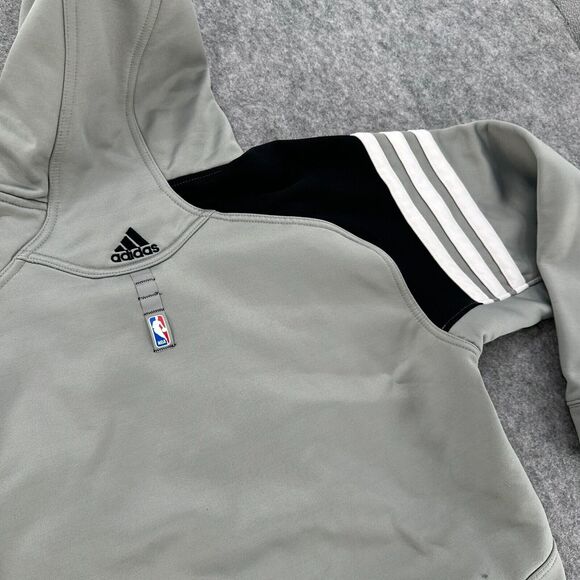 Adidas x NBA San Antonio Spurs Gray Hoodie size L - Picture 6 of 6